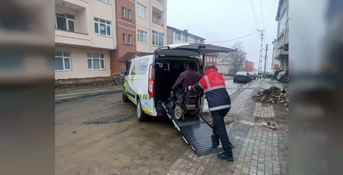 Ordu'da engelsiz taksi, engelleri kaldırıyor ve hayatları kolaylaştırıyor