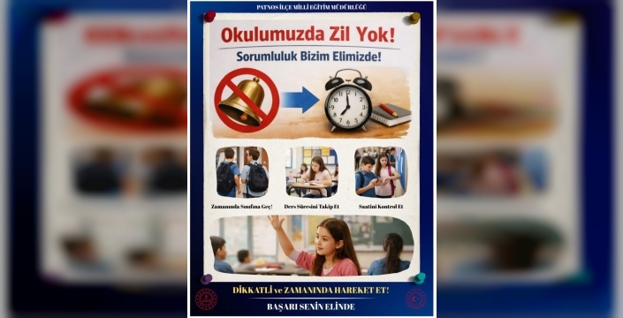 Patnos'ta zilsiz eğitim modeli devreye giriyor