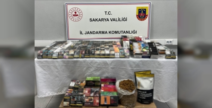 Sakarya'da dev kaçakçılık operasyonu: 6 kişi yakalandı, milyonlarca makaron ele geçirildi