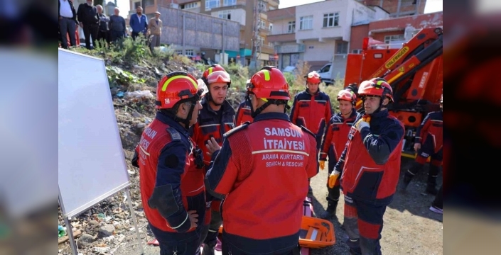 Samsun itfaiyesi 2025'te 5 bin 119 can kurtardı