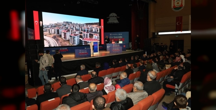 Şanlıurfa'da 13 bin 790 aile için ev sahibi olma heyecanı: Yüzyılın Konut Projesi'nde kura çekildi