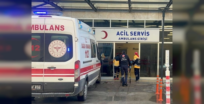 Şantiyede vinç kazası: İşçi yaralandı