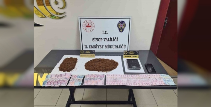 Sinop'ta narkotik operasyon: 141 gram bonzai ele geçirildi, 1 kişi tutuklandı