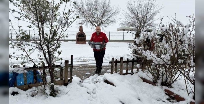 Soğuk hava bastırdı, belediye sokak hayvanlarını unutmadı