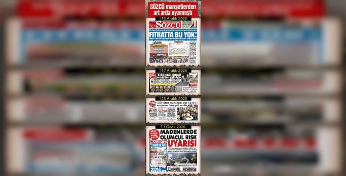 SÖZCÜ'nün haberi üzerine madenlerde ölümcül eksiklikler için müfettişler yeniden göreve!