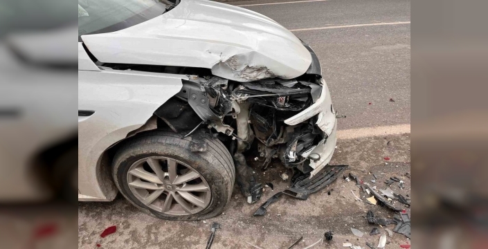 Yatağan'da trafik kazasında 3 araçta maddi hasar meydana geldi