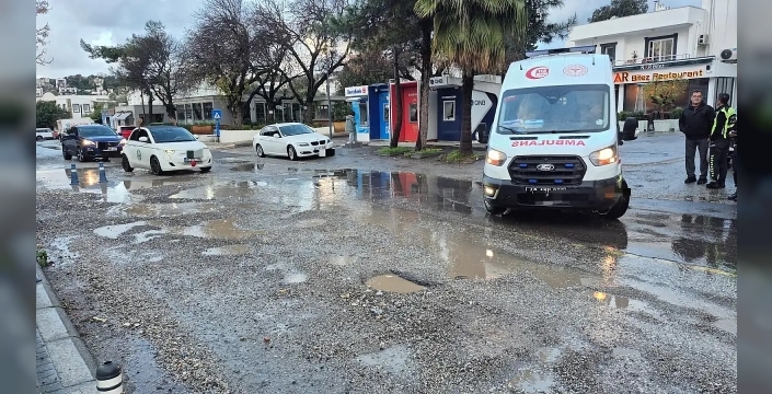 Yoldaki Çukur Motosiklet Kazasına Neden Oldu