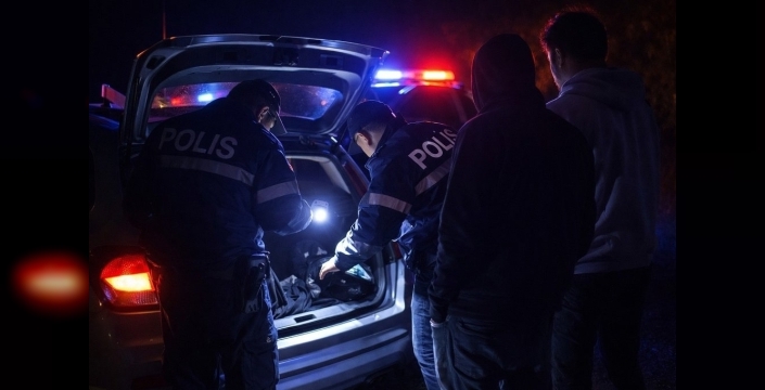 Yozgat'ta yılbaşı denetiminde uyuşturucu madde yakalandı