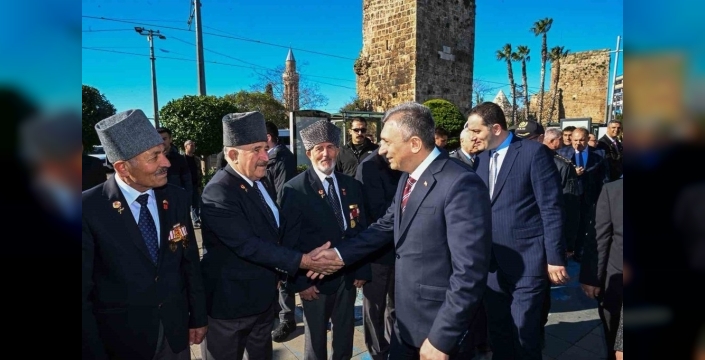 Antalya'nın unutulmaz kahramanı Mustafa Haşmet, şehadetinin 104. yılında anıldı