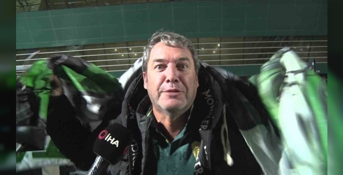 Arjantinli taraftan Kocaelispor'a büyük destek