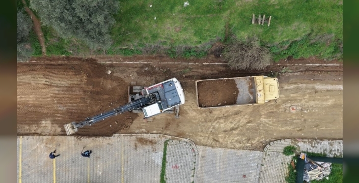 Aydın'da 400 milyon liralık yol yatırımı için ilk kazma vuruldu