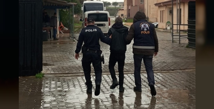 Aydın'da 9 yıl hapis cezası bulunan hükümlü polis tarafından yakalandı