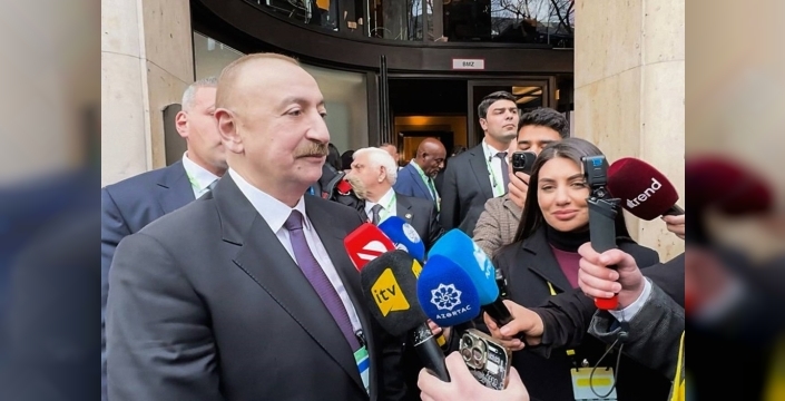 Azerbaycan Cumhurbaşkanı Aliyev: 'Bugün Azerbaycan hem Doğu'da hem Batı'da ihtiyaç duyulan bir ülkedir