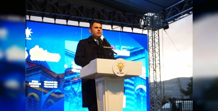 Bakan Kurum: Deprem üzerinden siyaset yapanlar, depremzede kardeşlerimizin yuvasına kavuşmasını istemiyor