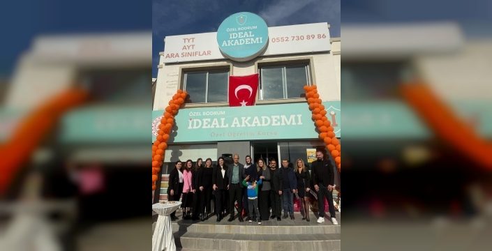Bodrum’a Eğitimde Yeni Bir Nefes: İdeal Akademi Kapılarını Açtı