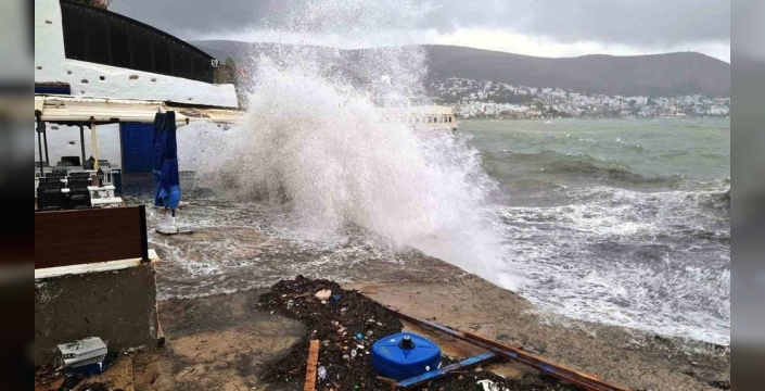 Bodrum-Kaş arasında fırtına uyarısı: Denizciler dikkat!