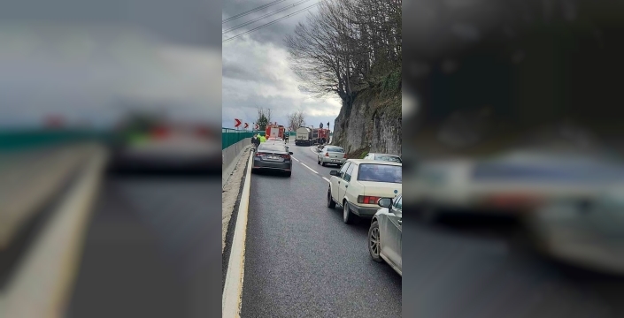 Bolu Dağı'nda yürekler ağza geldi: Tanker alev topuna döndü!