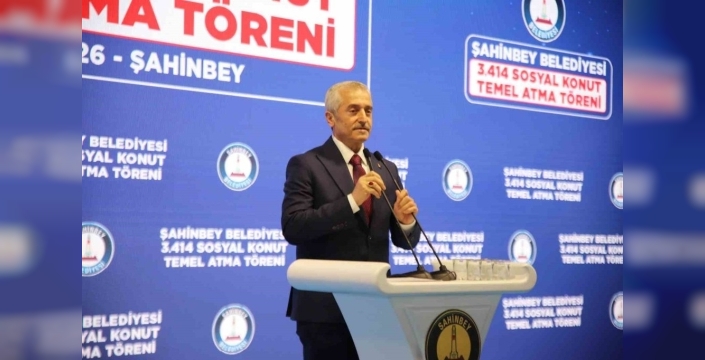 Cumhurbaşkanı Yardımcısı Yılmaz: Metropol belediyeler Şahinbey'in başarılarını yakalayamıyor