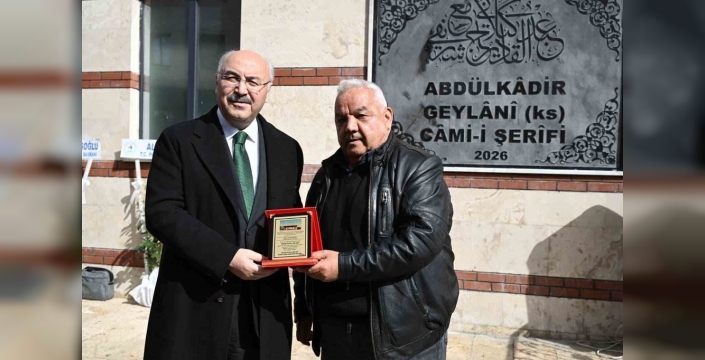 Denizli'de Abdülkadir Geylani Camisi görkemli bir törenle ibadete açıldı