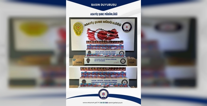 Erzurum'da piroteknik maddelere yönelik büyük operasyon