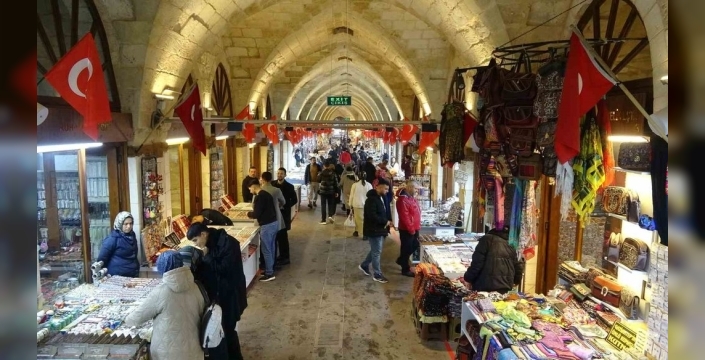 Gaziantep'teki Zincirli Bedesten yeniden hareketlendi