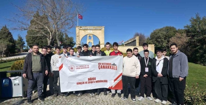 Gençler, Çanakkale ruhunu yerinde yaşadı