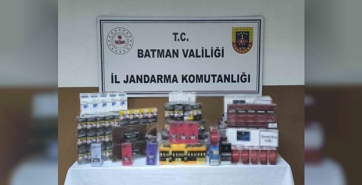 Gercüş’te jandarmadan büyük kaçak sigara operasyonu