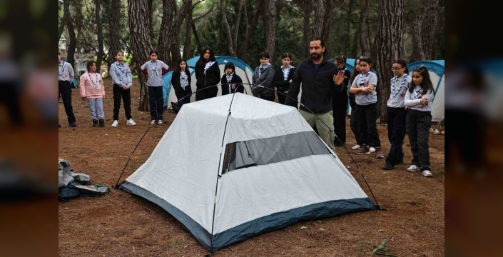 İzciler Antalya'da buluştu: Kaynaşma ve uygulamalı eğitimler