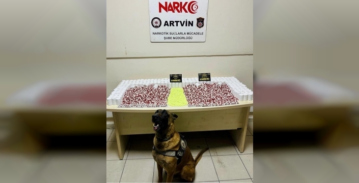 İzmir'den Gürcistan'a uzanan uyuşturucu rotası Artvin'de çökertildi: Binlerce hap ele geçirildi!