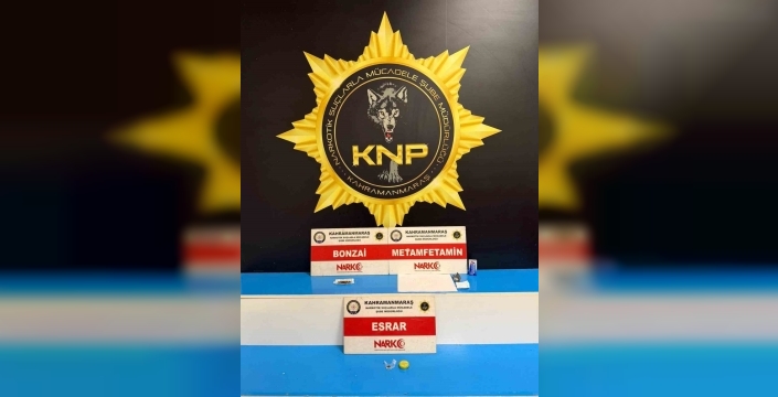 Kahramanmaraş'ta narkotik operasyonu: 2 şüpheli tutuklandı