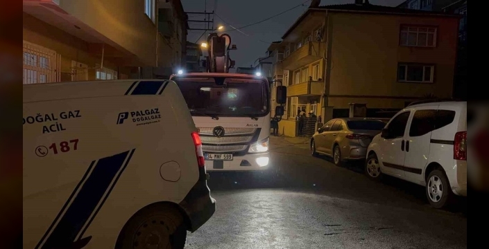 Kocaeli'de kombi yangını paniğe yol açtı