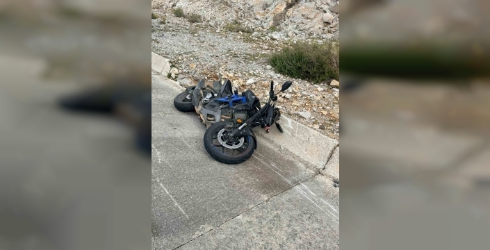 Muğla'da motosiklet kazası: 2 kişi hafif yaralandı