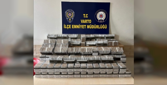 Muş'ta nefes kesen operasyon: Binlerce paket kaçak sigara ve makarona el konuldu!