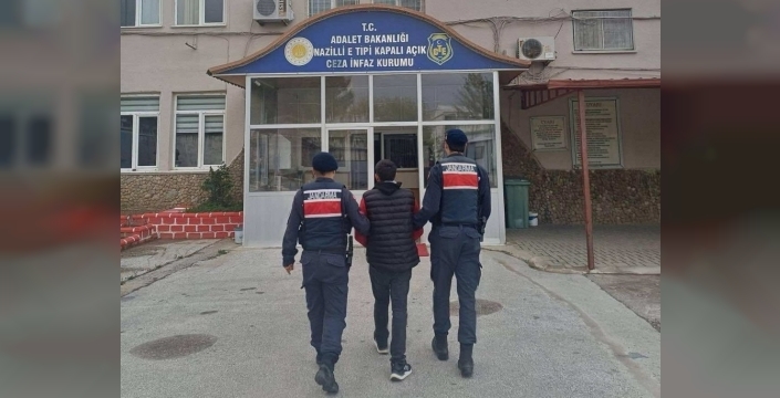 Nazilli'de dolandırıcılık suçundan aranan hükümlü jandarma operasyonuyla yakalandı