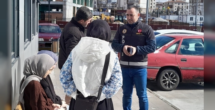 Niğde'de uyuşturucuyla mücadelede bilgilendirme çalışmaları sürüyor