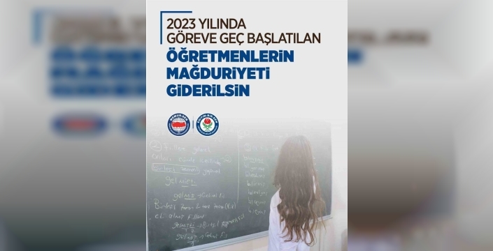 Öğretmenlerin mağduriyeti giderilsin talebi: Göreve geç başlayanlara özel düzenleme bekleniyor