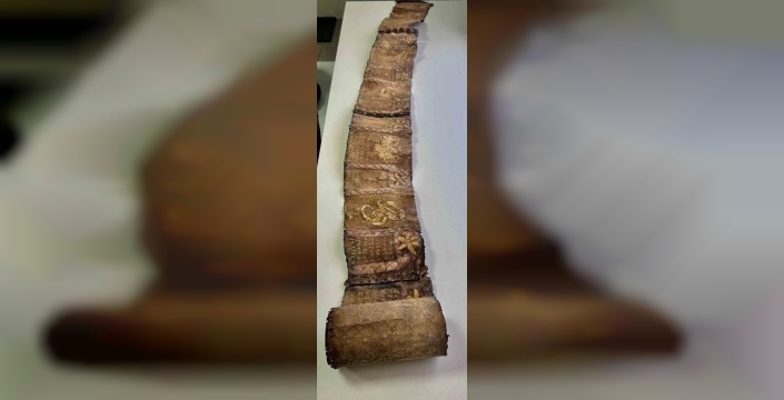 Osmaniye'de tarihi Süleyman mührü ve Tevrat içeren yazıt ele geçirildi