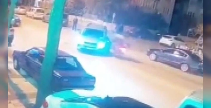 Pamukkale’de korkutan kaza: Motosiklet sürücüsü yaralandı, anbean kaydedildi