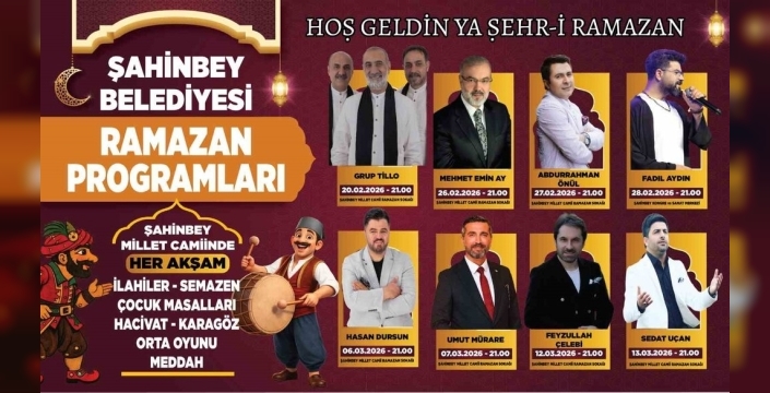 Şahinbey Belediyesi, Ramazan’da birlik ve beraberliği artıracak etkinlikler düzenleyecek