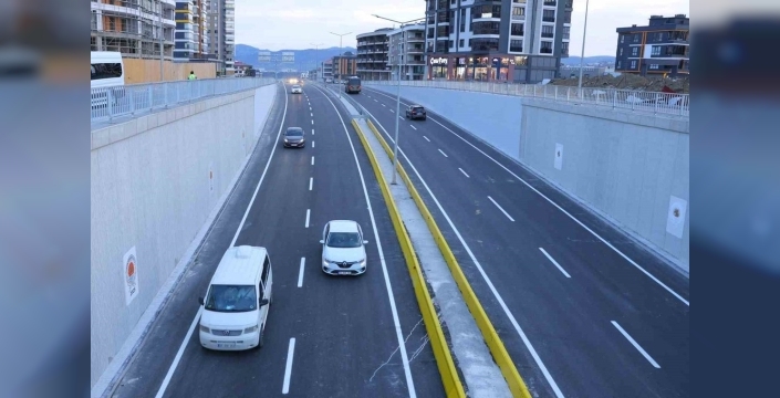Samsun'da Recep Tayyip Erdoğan Bulvarı trafiğe açıldı