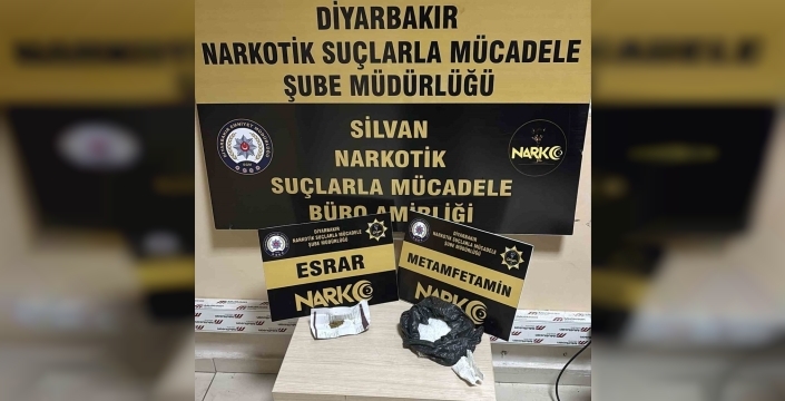 Silvan'da dev uyuşturucu operasyonu: 2 kişi tutuklandı!