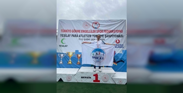 Spor A.Ş. sporcuları, Türkiye Şampiyonası'ndan çifte zaferle döndü