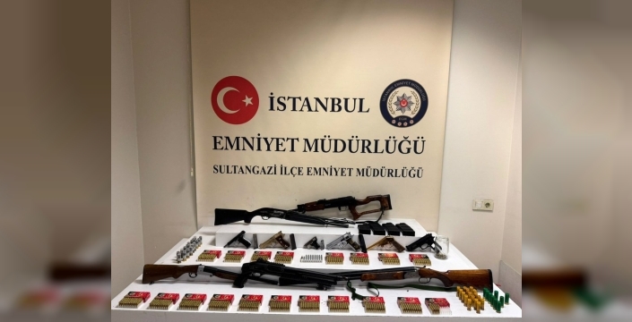 Sultangazi'de kaçak silah ticareti operasyonu: 3 kişi gözaltına alındı