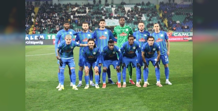 Trendyol Süper Lig'de Çaykur Rizespor, Kocaelispor'u 1-0 önde kapattı