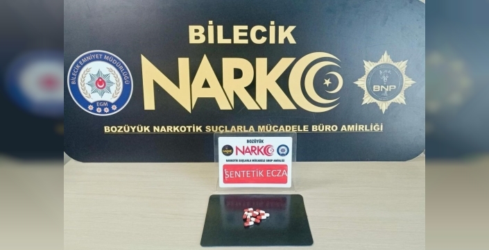 Bilecik'te uyuşturucu operasyonu: 1 şüpheli gözaltında