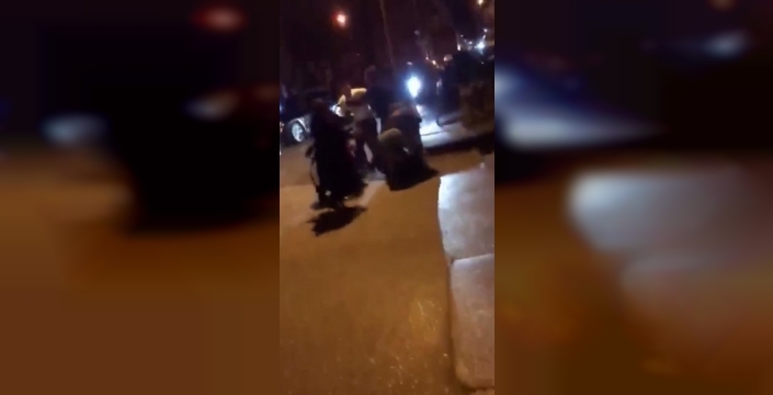 Bursa'da trafik kazası sonrası kavga: Aile hastanelik oldu