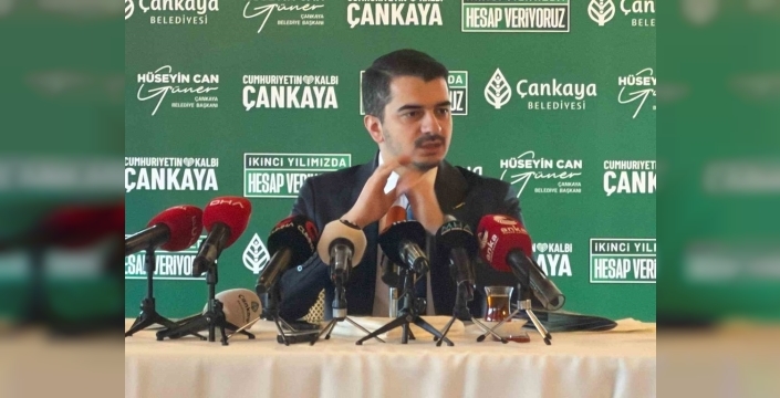 Çankaya Belediye Başkanı Güner, iki yıllık görevini değerlendirdi