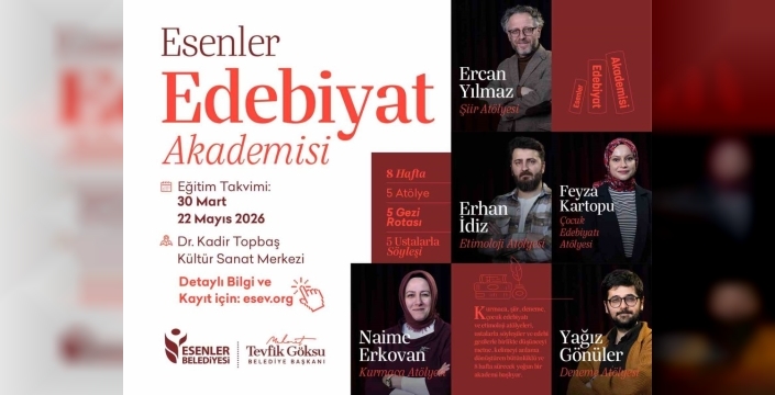 Edebiyatın yeni kalemleri Esenler'de yetişecek