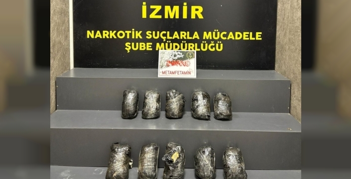 İzmir'de Alis'in tepkisiyle 10 kilo uyuşturucu ele geçirildi