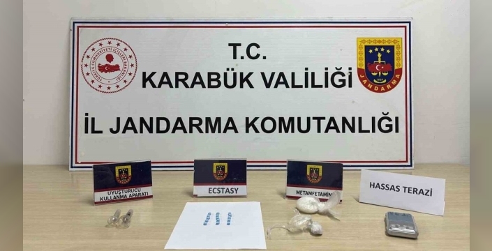 Karabük'te uyuşturucu operasyonunda 5 kişi yakalandı